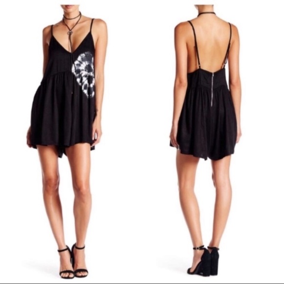 One Teaspoon Oversized Open Back Romper - Picture 1 of 6